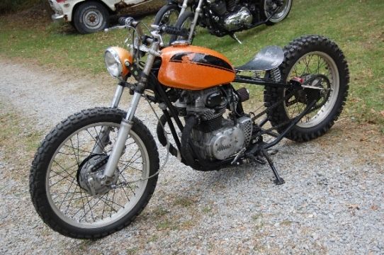 Off roading with a honda rebel