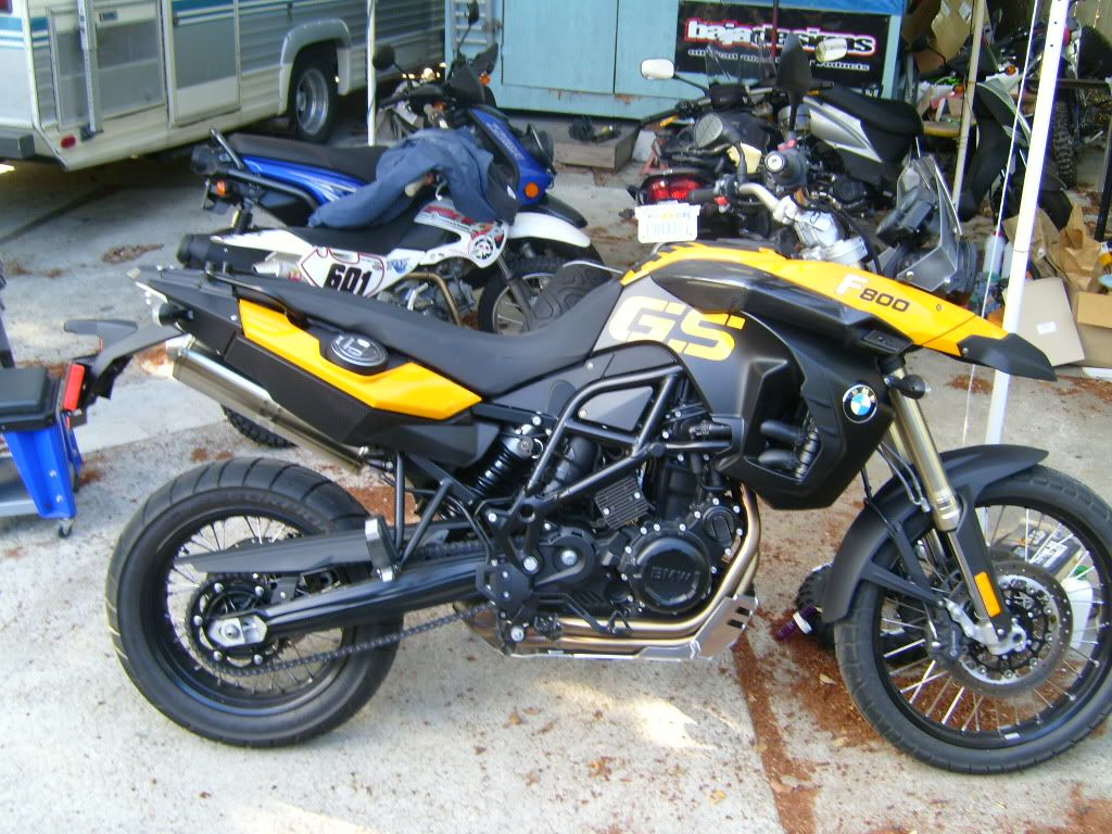 f800gs low seat