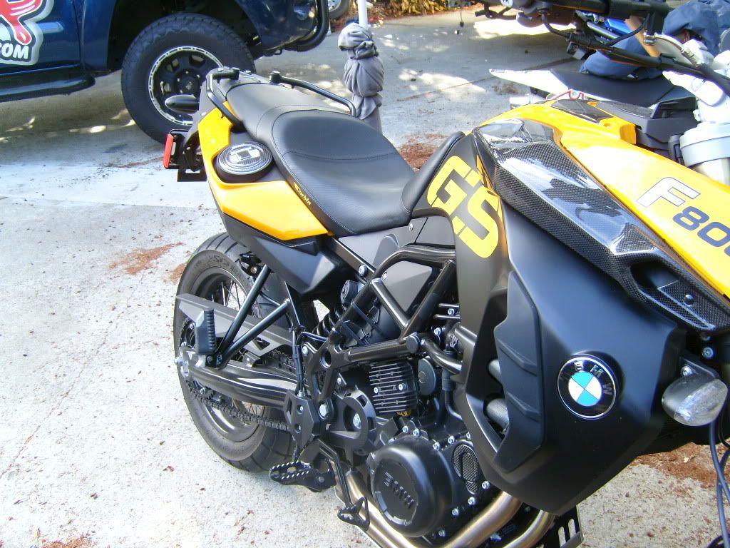 f800gs low seat