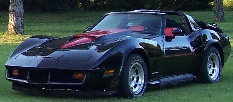 Corvette C3 with sidepipes and ground effects Corvette Forum