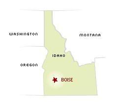 Boise Idaho Map