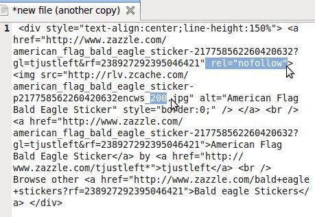 edit zazzle code