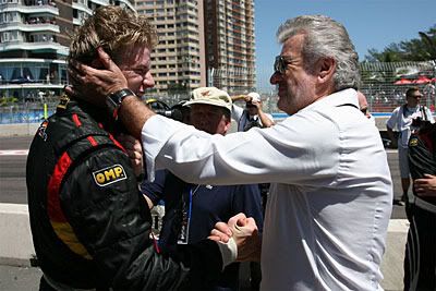 Wili Hulkenberg (L) and Weber (R)