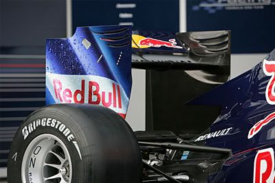 rb5 Rear wing and suspension detail
