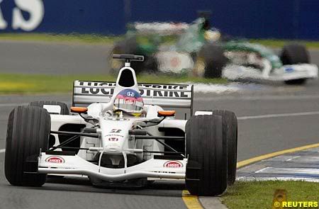 Jacques Villeneuve Jacques Villeneuve in the BAR Honda in 2002