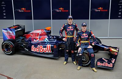 str Buemi and Bourdais with the new car