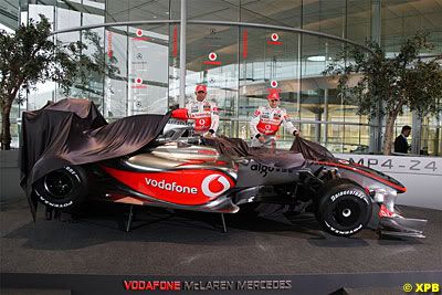 mp4 Taking the wraps off the new car