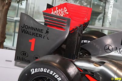mp4 Rear wing detail