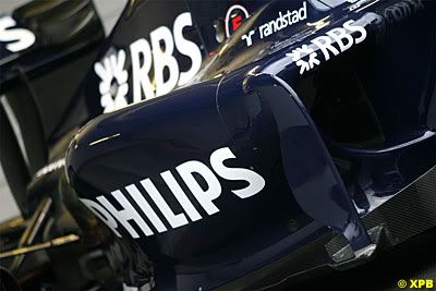 FW31 Sidepod detail