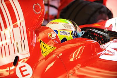 kers KERS warning on Ferrari F60