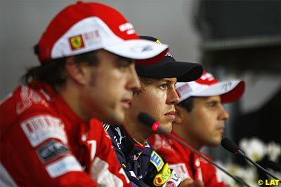 ALONSO VETTEL MASS