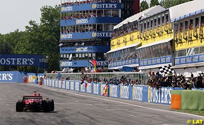 im Imola, just amazing and totally synonymous with F1