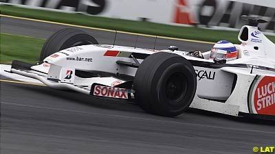 2 Veteran Olivier Panis driving for them in 2001 before defecting to arch rivals Toyota