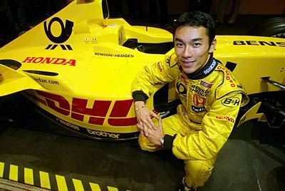4 This led to Takuma Sato driving for Jordan in 2002