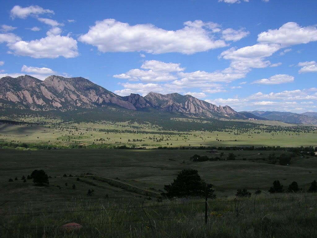 Boulder Flatirons