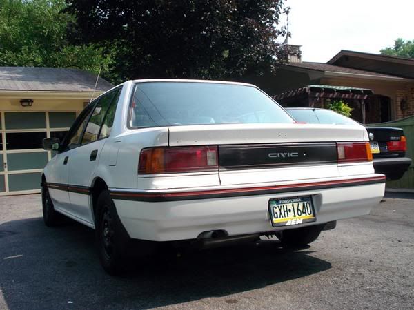 1989 Honda civic sedan parts