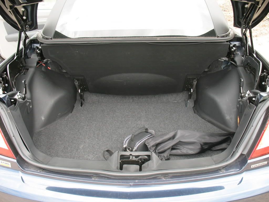 Chrysler sebring luggage capacity #4