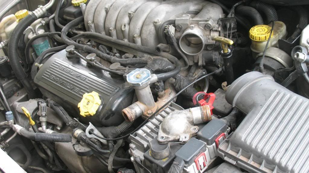 1996 Chrysler sebring convertible thermostat #5