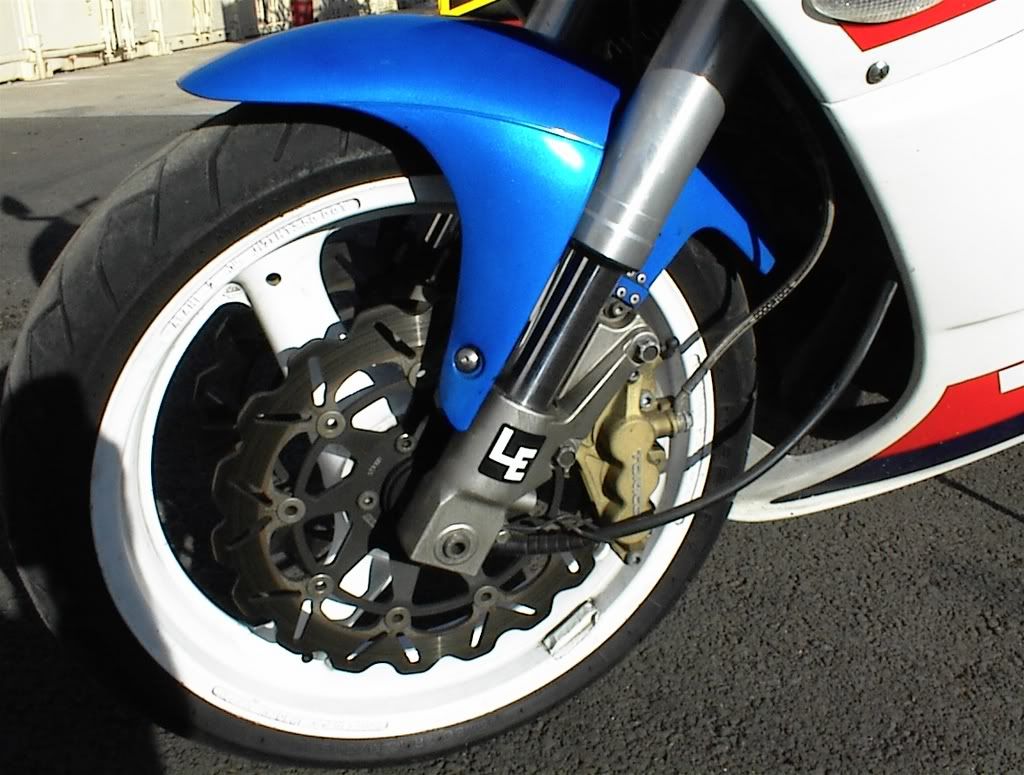 Best GSXR fork upgrade for '86 VFR? VFRworld