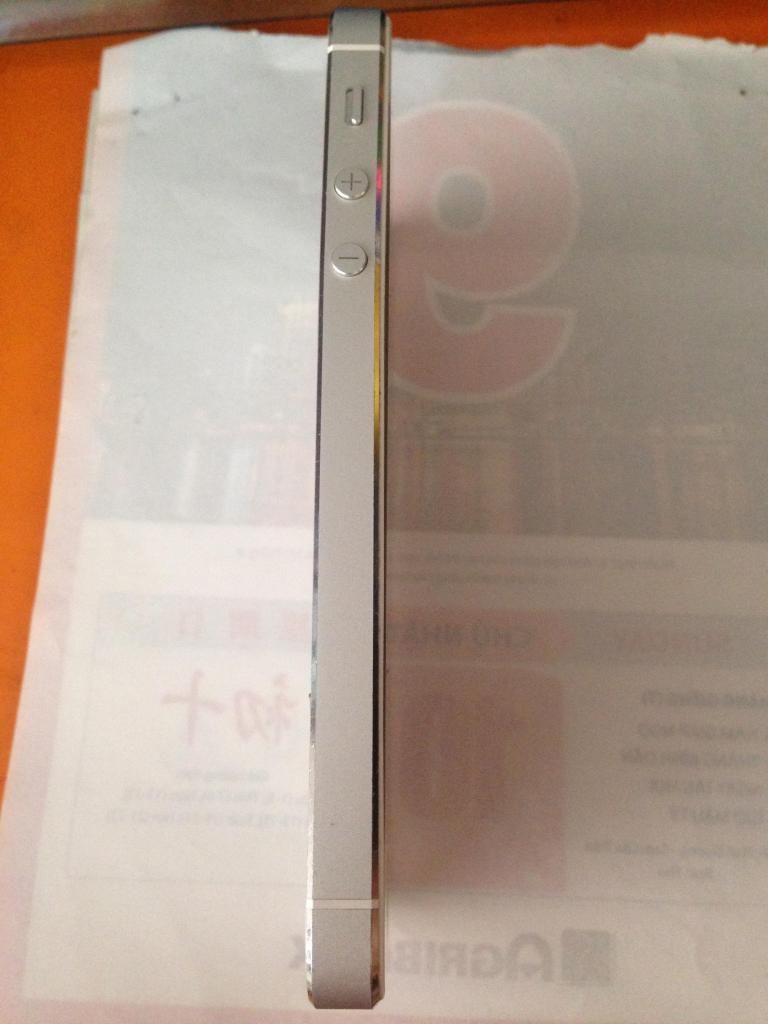 Cần bán con iphone 5s white 16gb quốc tế 99% - 1