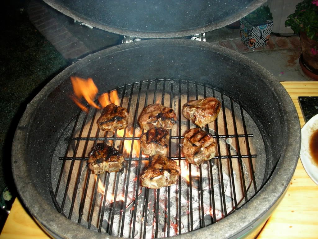 Lamb Chops with Balsamic Glaze — Big Green Egg Forum