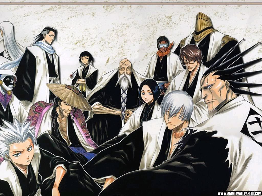 Bleach 13 Protection Squad's Captains Pictures, Images and Photos