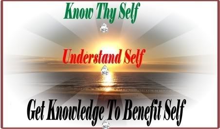Know Thyself*