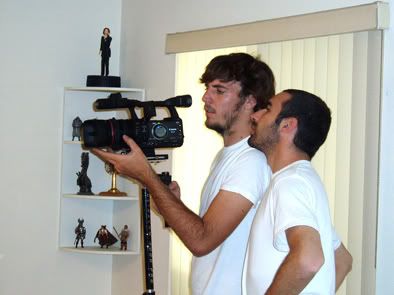 Director Djamel Bennecib and DP Kyle Stryker