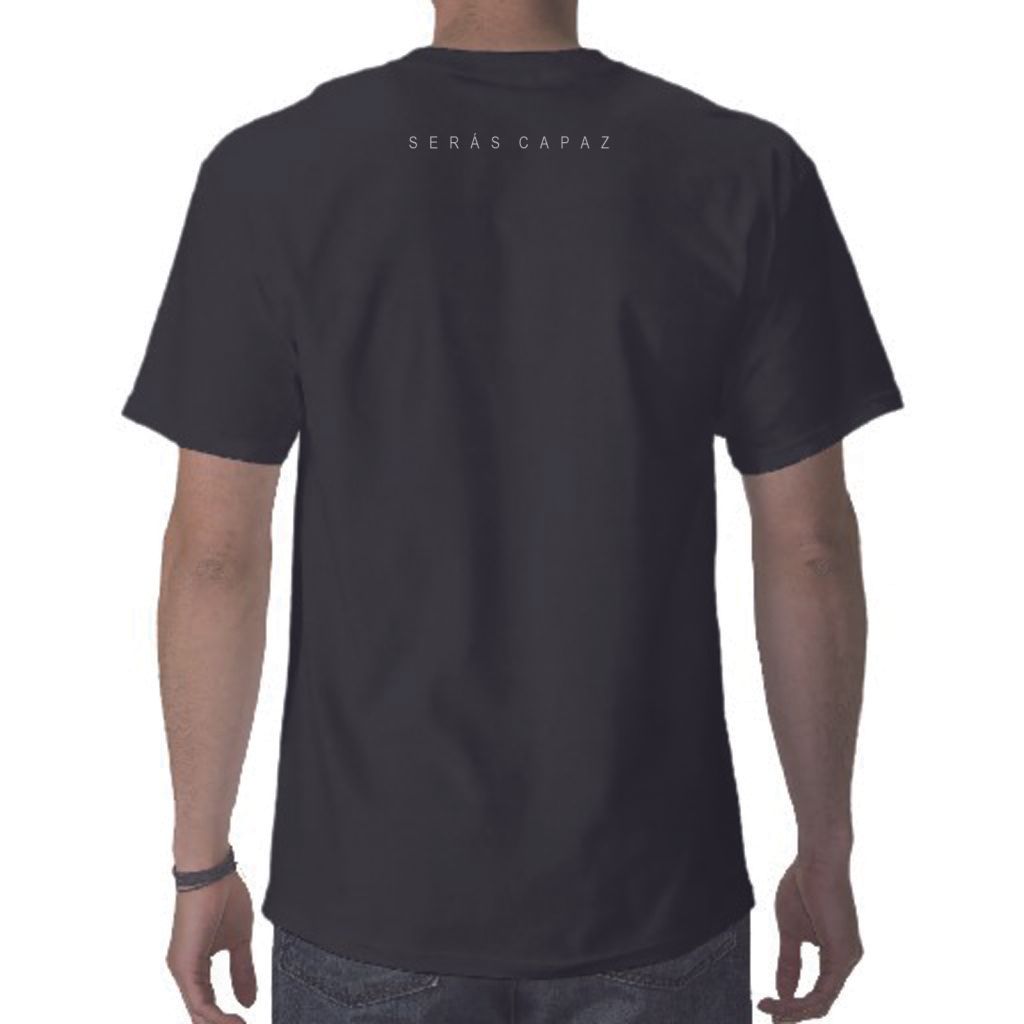 Camiseta Noiah - Serás Capaz (espalda)