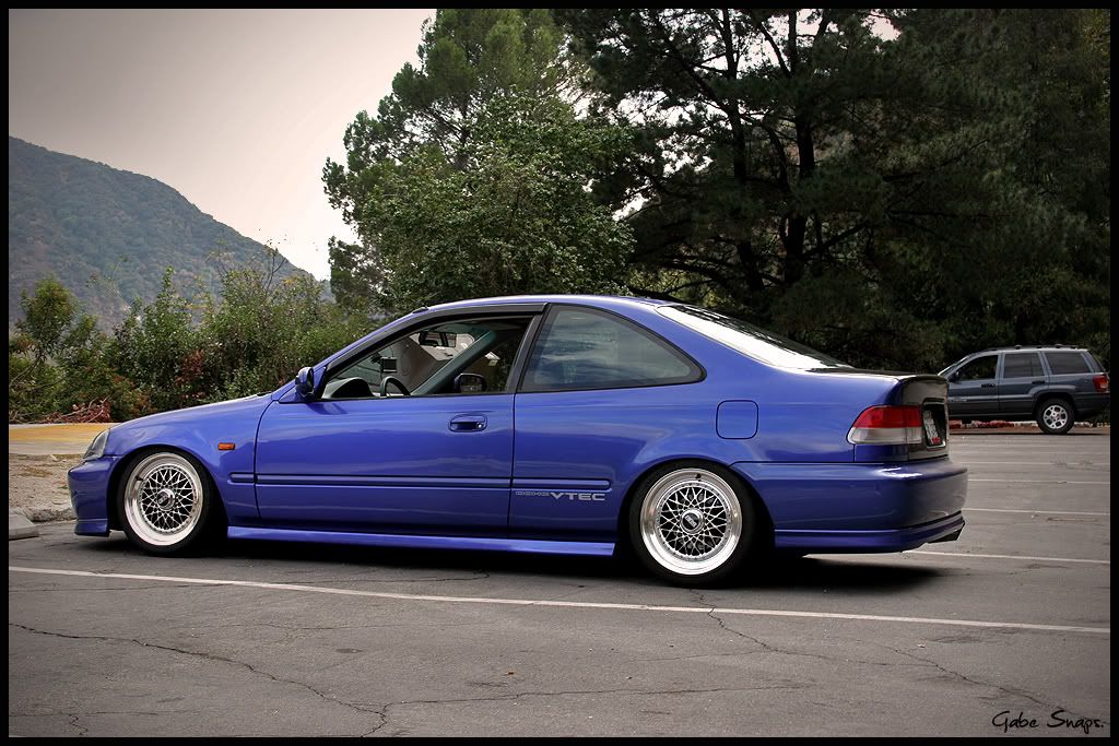 Pic Request 9900 Civic on BBS Mesh style wheels HondaTech