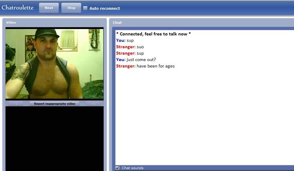 funny chatroulette screenshots. chatroulette videos