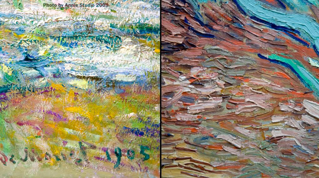 monet,van gogh,getty center