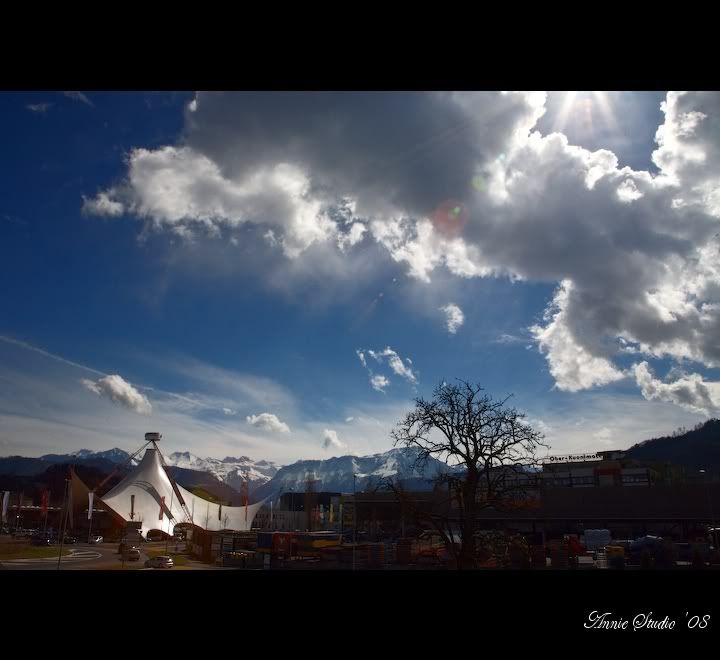 sun,flare,cloud,swiss