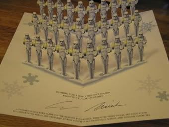 Storm Troopers Christmas Card