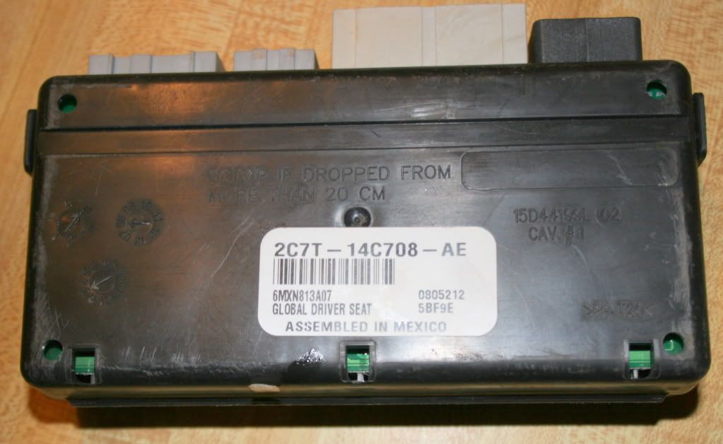 0408 F150 Power Seat Memory Modules/Switches/Tracks Ford F150 Forum Community of Ford