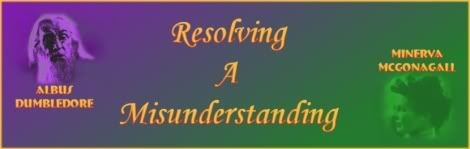 Resolving a Misunderstanding