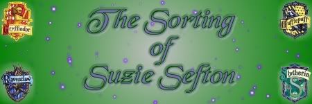 Sorting of Suzie Sefton banner