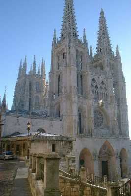 Exterior de la Catedral de Burgos
