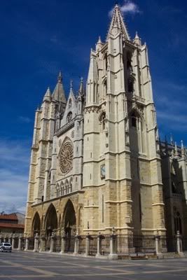 Exterior de la Catedral de León