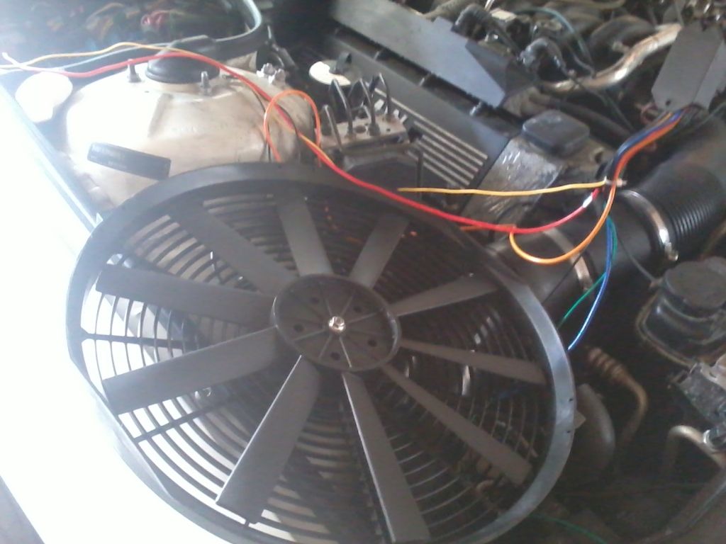 Electric fan conversion...finally