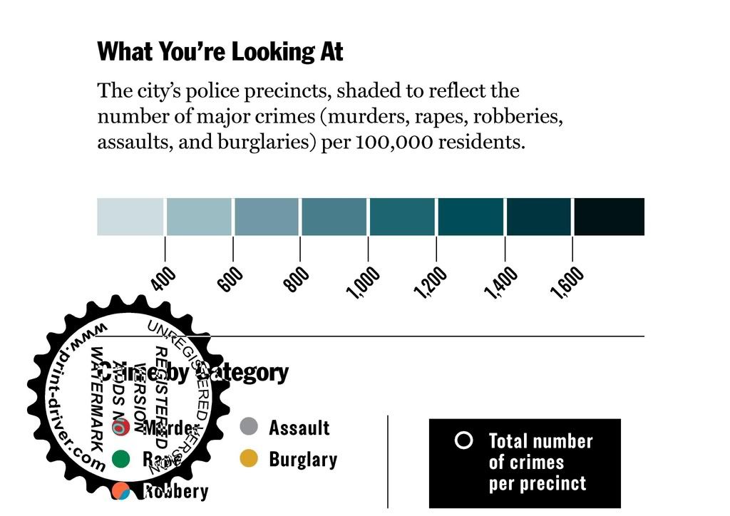 2007 NYC crime map (Inwood, Greenwich, Washington Heights low crime