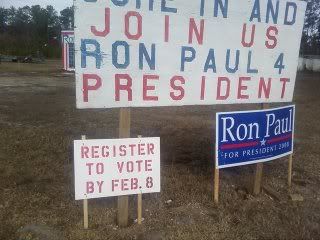 Ron Paul Freedom Hall Signage
