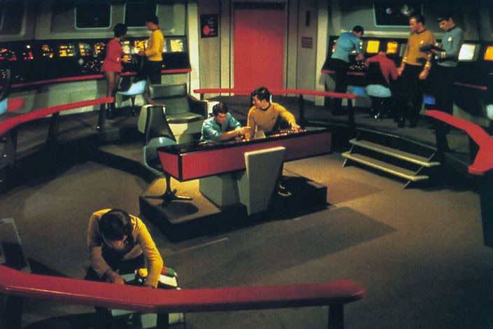 USS Enterprise bridge