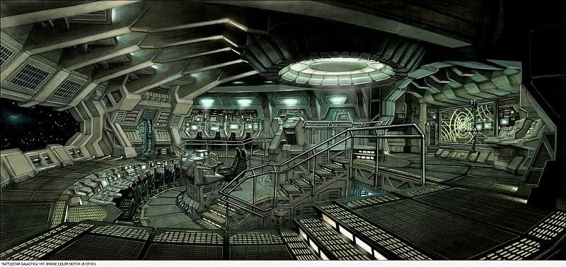 Battlestar Galactica bridge