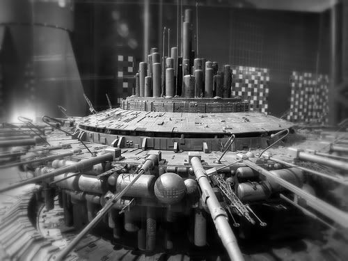 Model of the mothership