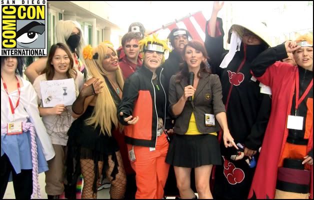 Kristen Nedopak at Comic Con 2010