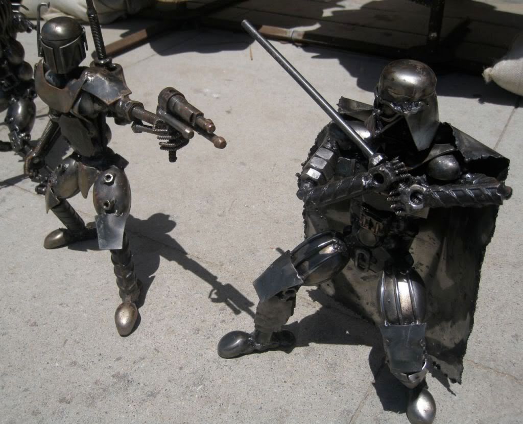 Outta This World Boba Fett and Darth Vader