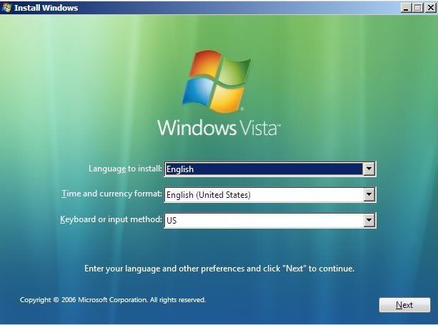 Windows Vista Stalling