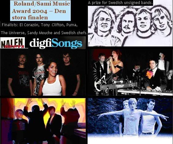 2004.03.09 SM - Roland/Sami Music Award Finalist 2004