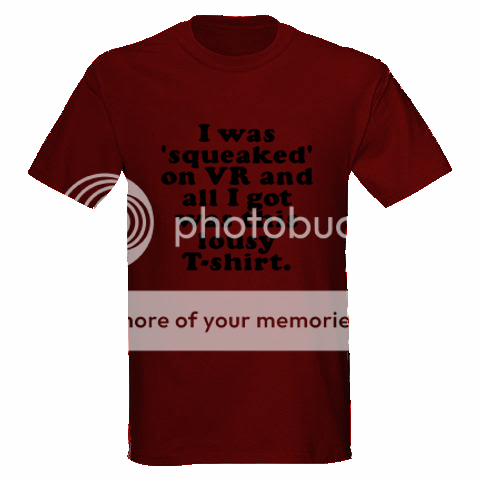 I was 'squeaked' t-shirt